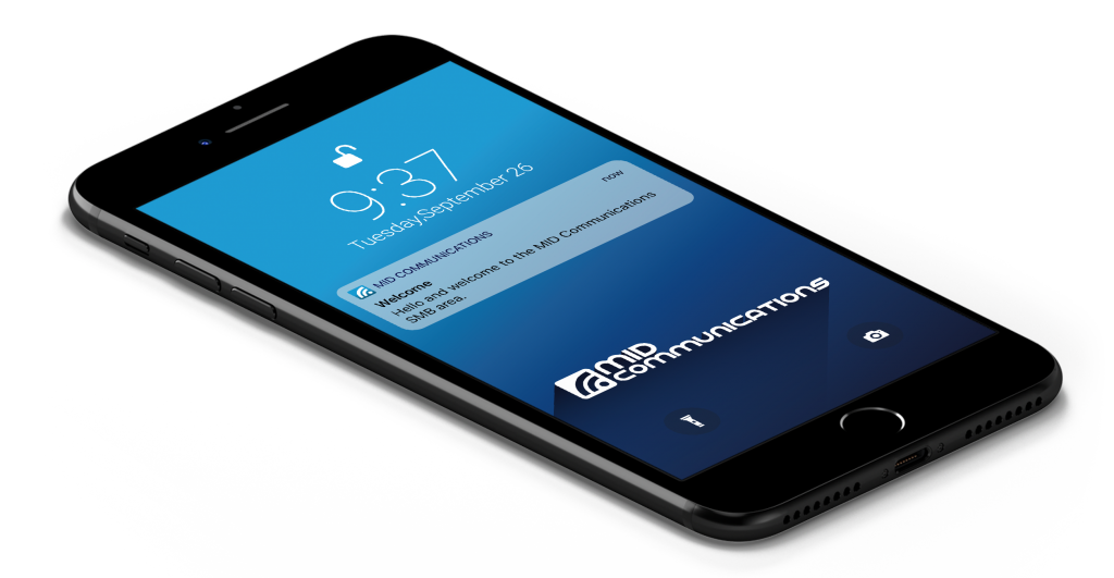 splash page business page iphone mid